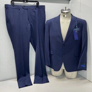 Giles & Jasper Men’s Modern Wool Stretch 2-Piece Suit